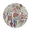 Sous-verres ronds en cuir Sabi-119015292