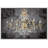 Glam Crystal Chandelier " Black Paint Stroke Gold Crystal Chandelier Decor Lights Contemporary Relax Calm Wall Art "-93589503-93589499