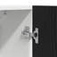 Armoire suspendue vidaXL Lyon 2 pièces chêne noir 100 x 31 x 60 cm