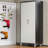 Locking Garage Storage Cabinet with Wheels & Adjustable Shelves
