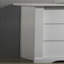 Commode 6 tiroirs avec poignées noires Elara-1229498602