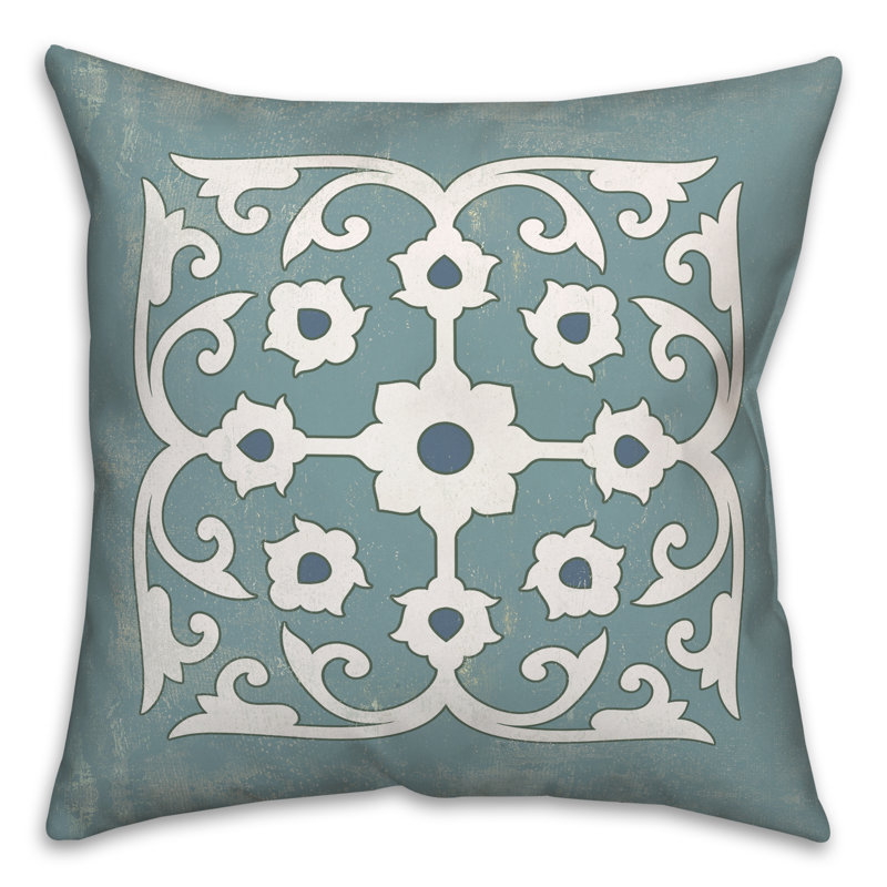 Floral Throw Pillow