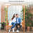 Patio Garden Bench Arbor Arch With Pergola And 2 Trellises, 3 Seat Natural Wooden Outdoor Bench For Grape Vines & Climbing Plants, Backyard Decor, Brown