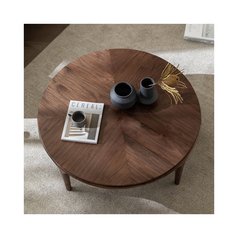 Table basse de style nordique minimaliste