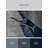 Soft Plush Edens Modern Commercial Jet Modern & Contemporary Area Rug in Gray – Gray Binding-717081027