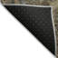 Tapis brun intérieur / extérieur lavable à la machine Claudian ACN1646-109535473