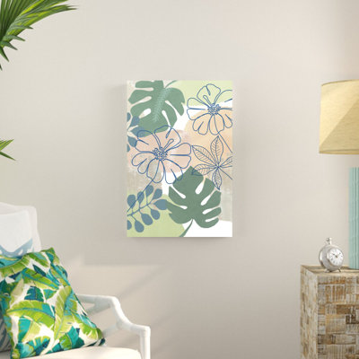 " Tropical Flower Power I " by Flora Kouta