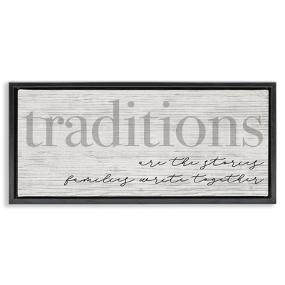 Family Traditions