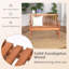 Banc de jardin en bois Nemuel