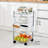 25.6'' H x 12.4'' W Utility Cart