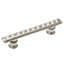 Caché 4 inches c.c. pull with flared feet with center of Swarovski Clear Crystals in Chalice-1462733152-1462733157