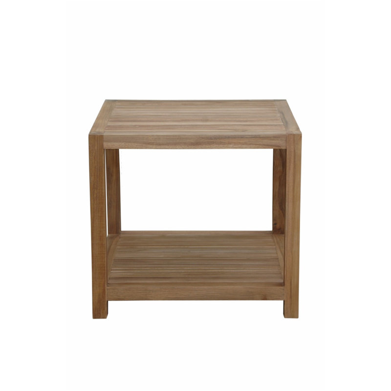 GLENMORE SIDE TABLE WITH SHELF
