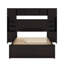 Lit en bois avec armoire tout-en-un, tablette, douilles et lit gigogne-1396413162-1405465899