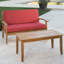 Causeuse avec table basse pour l'extérieur-1042375488
