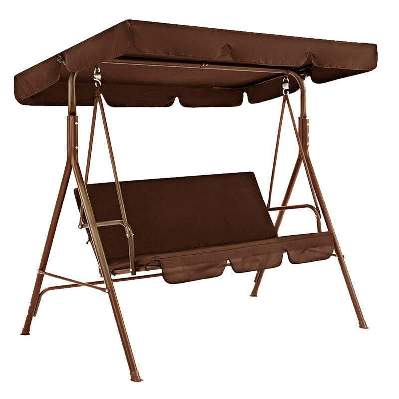 HALLOLURE Fabric Replacement Canopy for Canopy, Coffee