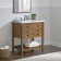 Grigg 31'' Free Standing Single Bathroom Vanity with Cultured Marble Top