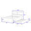 Lit plateforme avec lit gigogne et tablettes de rangement-86914850-132565650