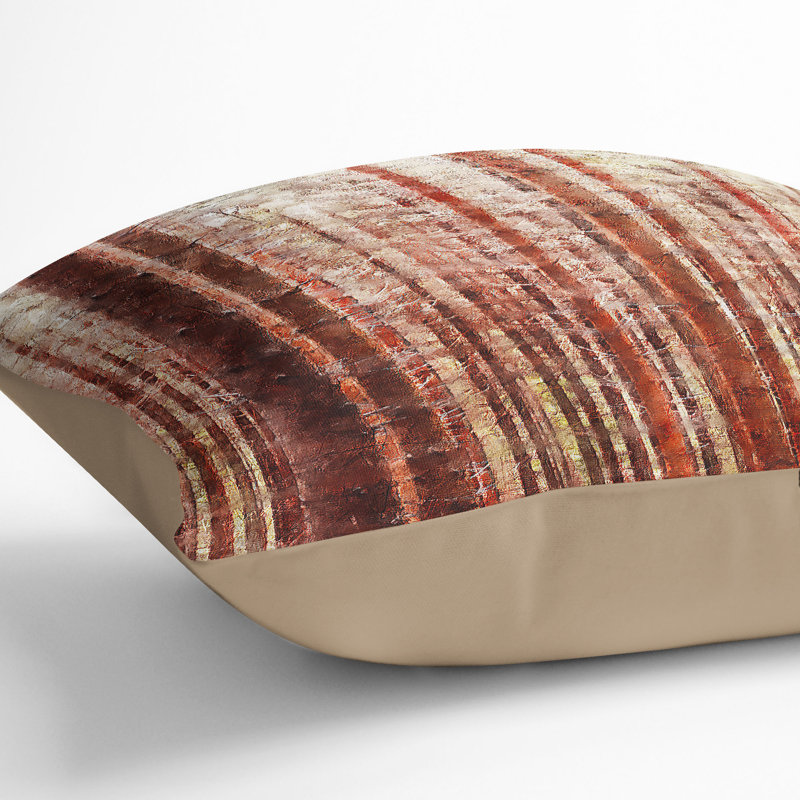 Square Throw Cushion, Stone, 40cm H x 40cm W x 15cm D