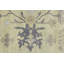 Tapis oriental beige / gris en laine noué à la main 10 pi x 13 pi 7 po