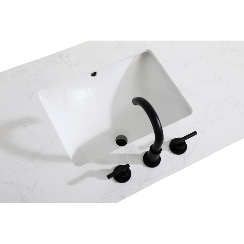 Meuble-lavabo simple 24 po Ahner, Gris