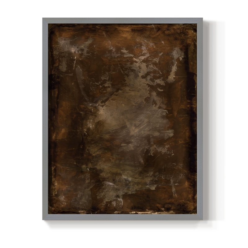 Rusty Steel II Framed Print - Solid Wood