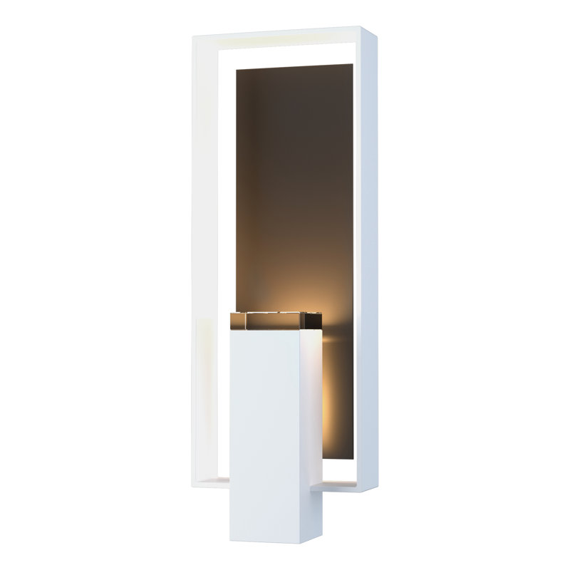Shadow Box 2 - Light Outdoor Flush Mount, Coastal White, Coastal Oil Rubbed Bronze