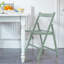 Harbour Housewares - Beech Wood Folding Chair-88345102