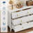 54" Wide Fluted 7-Drawer Modern Wooden Dresser-2047196902