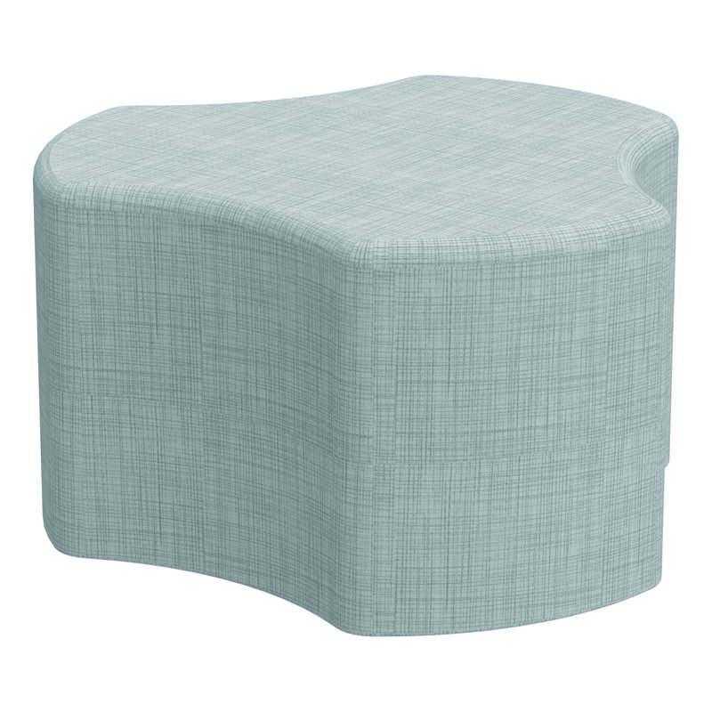 Shapes Structure Soft Seating Cog Kids Soft Seating, Blue Crosshatch
