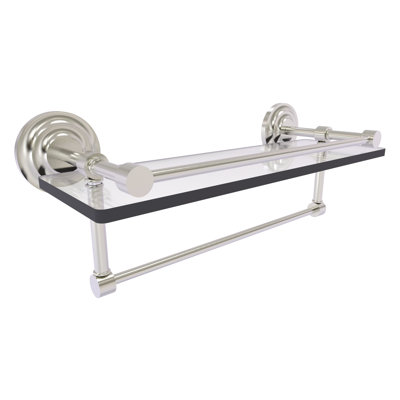 Leamore Bracket Shelf with Towel Bar