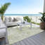 Machine Washable Indoor/Outdoor Claudian ACN1506 Aloe 1'8" x 2'6" Rug-109534696