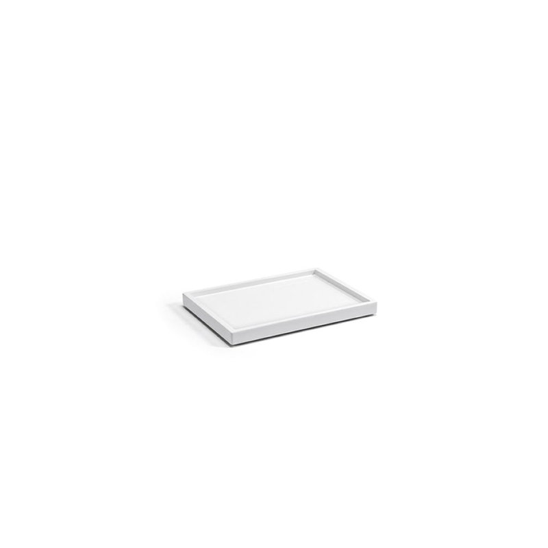 Plateau repose-pieds New York, Blanc