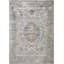 Tapis oriental gris / bleu en polypropylène Mainville-1559054403