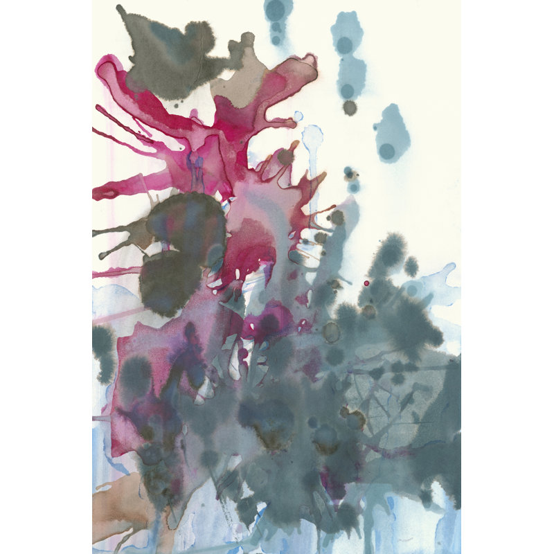 Sea Splotch - Wrapped Canvas Painting, 122cm H x 81cm W