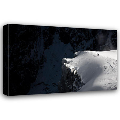 Hokku Designs Shu, Tristan Gallery Wrapped Canvas Art Titled: Alpinists