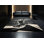 Tapis géométrique moderne gris et noir lavable à la machine Bracondale Street Skater Grind