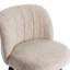 Tabouret de comptoir pivotant rembourré Della