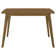 Freidin 5-Piece Rectangular Dining Set Chestnut And Tan