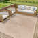 Lanoka Indoor & Outdoor Boho Jute-Look Rug Beige