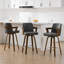 Tabouret de bar pivotant 29,5 po Mid-Century-1839930458-1839930460