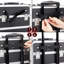 Trousse de maquillage à roulettes 4 en 1 Abrams Professional-766324474