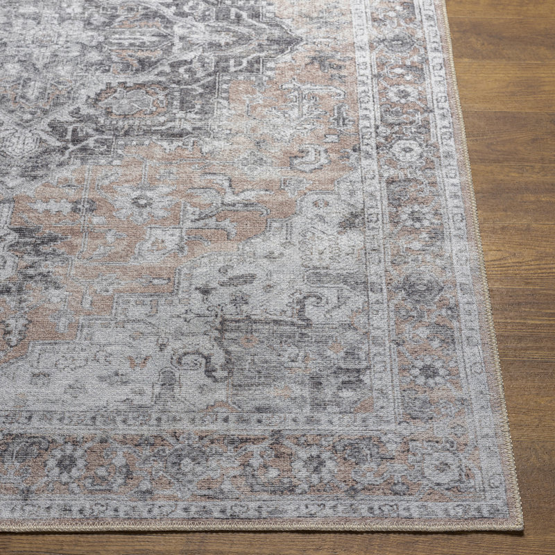 Tahmis Machine Washable Modern Boho Area Rug, Runner 80 x 240cm
