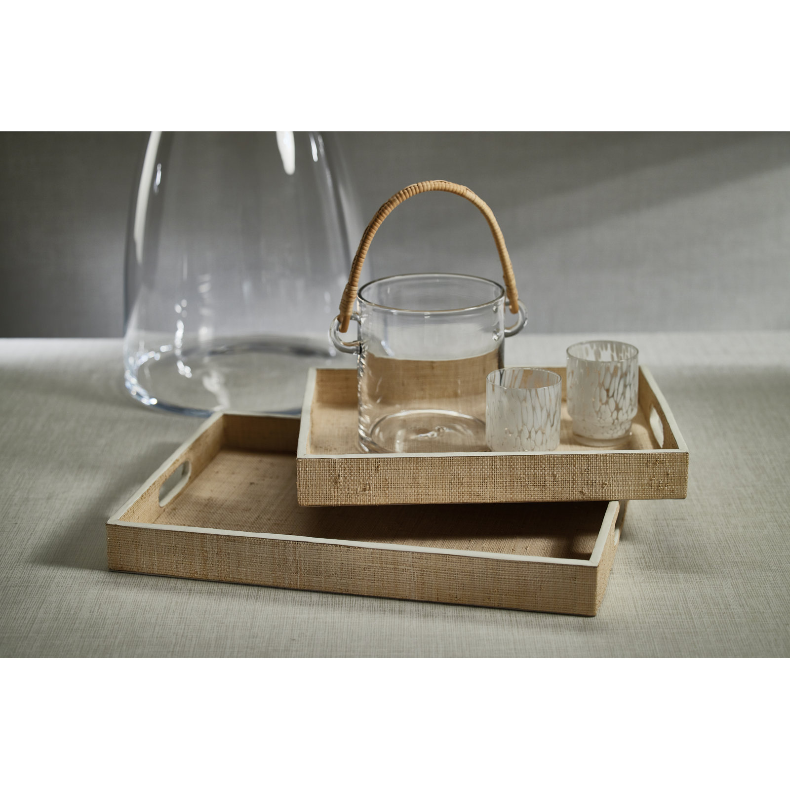Jocelynn Tray, 2'' H x 14'' W x 20'' L