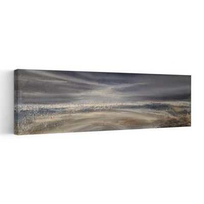 Art mural abstrait contemporain Moody