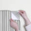 Camallea Striped Vinyl Peel & Stick Wallpaper Double Roll-432387249