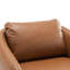 Fauteuil demi-tonneau pivotant rembourré Balvir