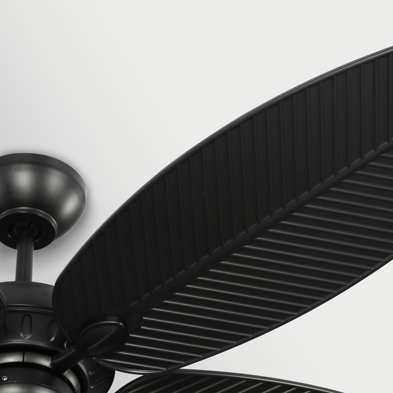 Ventilateur de plafond d'extérieur 60 avec génération de filetage, pales en ABS et télécommande murale combinée Génération Lighting