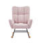Chaise berçante en tissu Teddy pour chambre de bébé, chambre à coucher, salon et bureau-918958784
