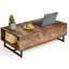 Table basse à tréteaux avec rangement Holtz-380287287