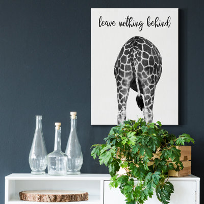 " Giraffe Bum " by Danita Delimont